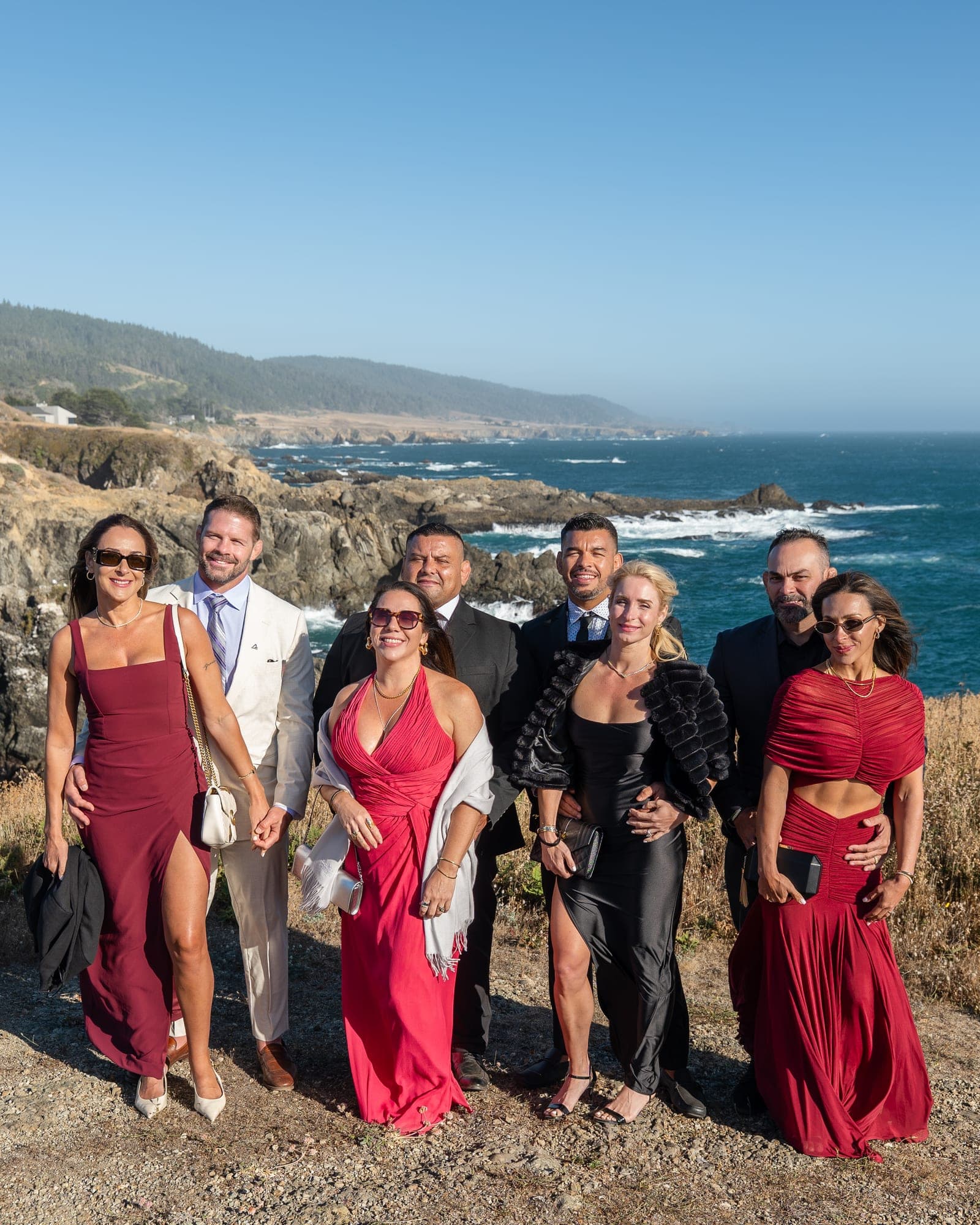 Guests on the bluff at The Sea Ranch
