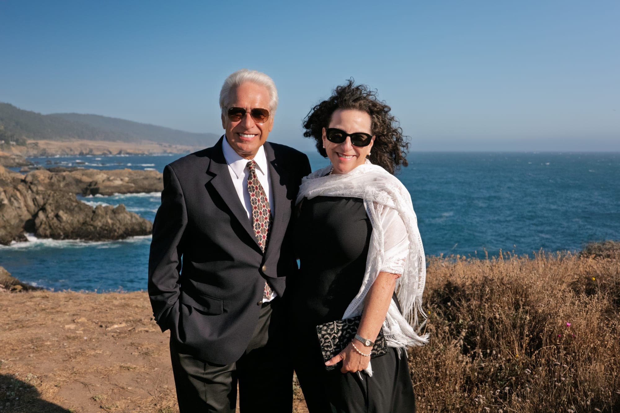 Guests on the bluff at The Sea Ranch