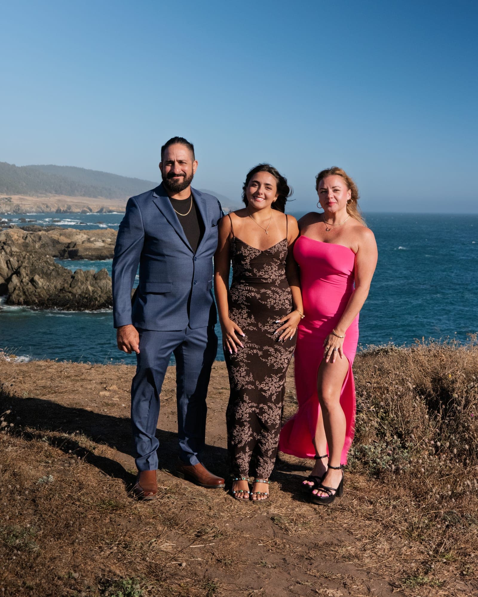 Guests on the bluff at The Sea Ranch