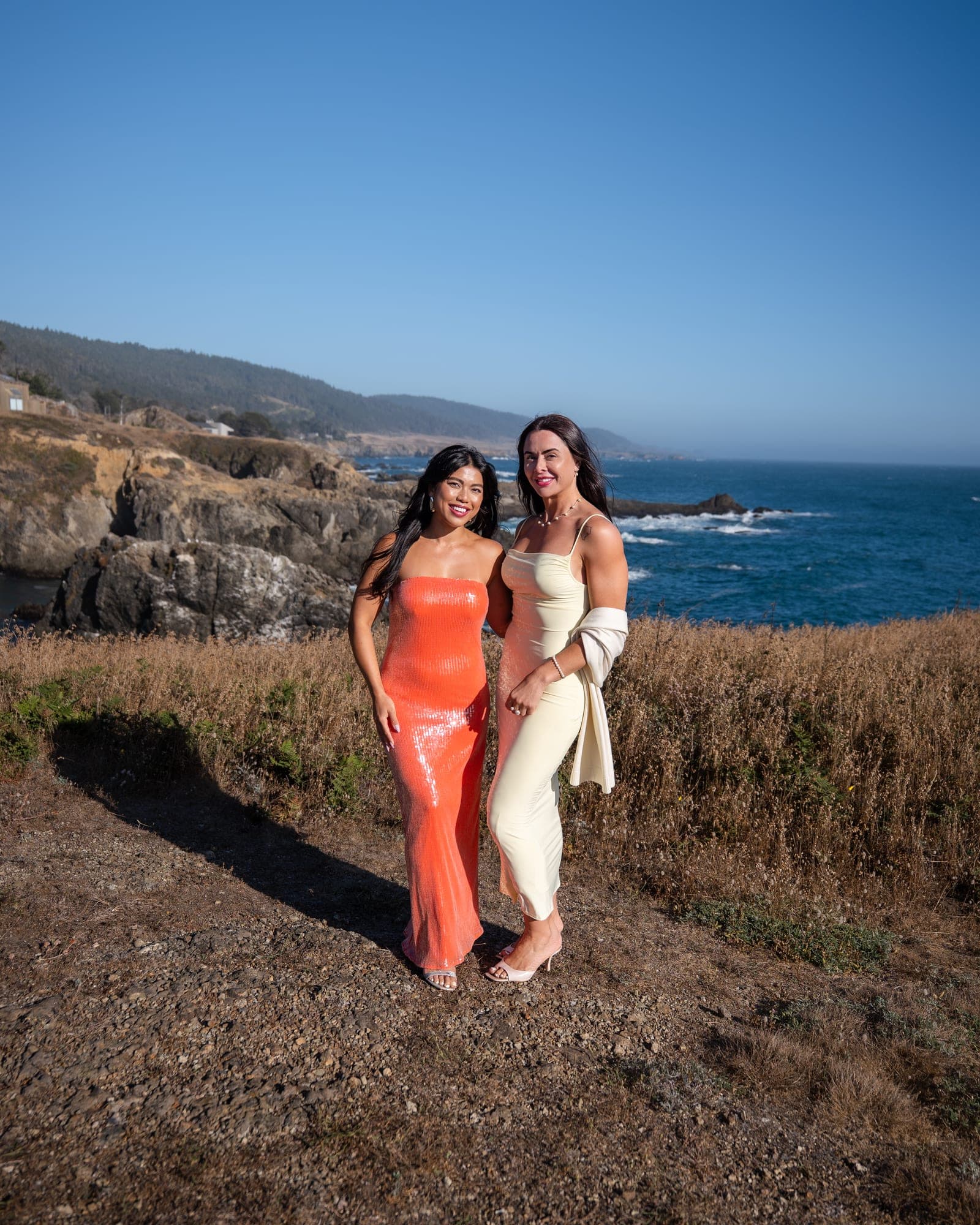 Guests on the bluff at The Sea Ranch