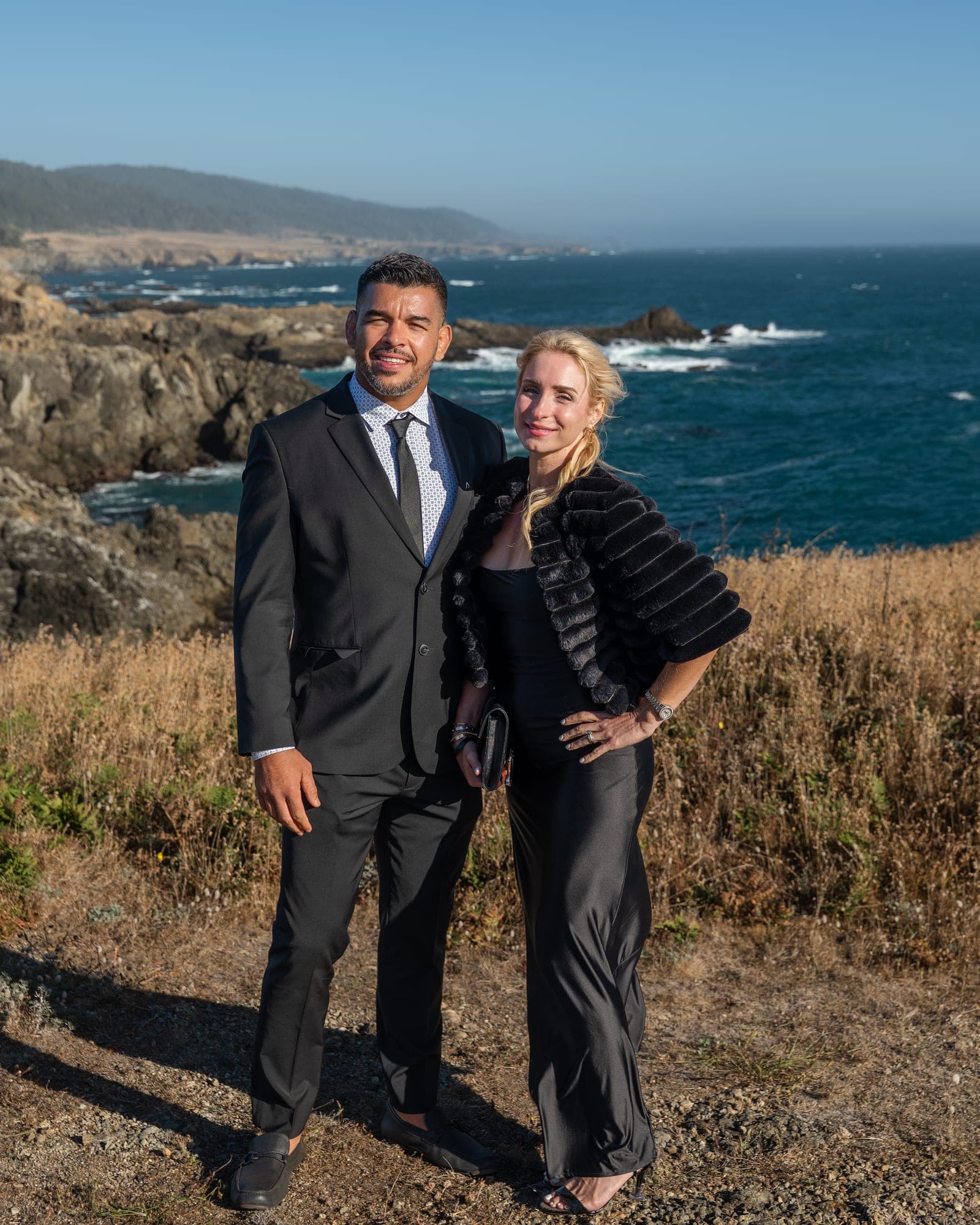 Guests on the bluff at The Sea Ranch