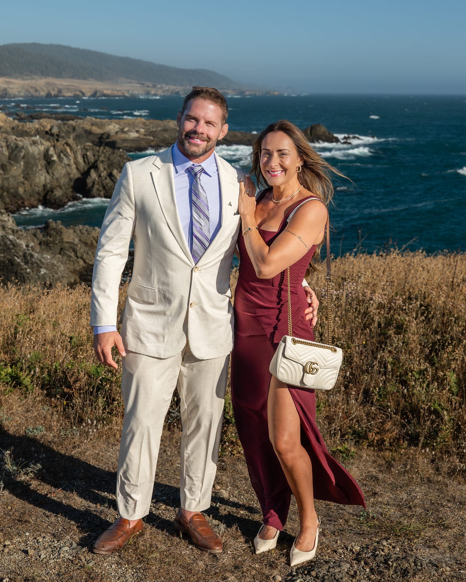 Guests on the bluff at The Sea Ranch