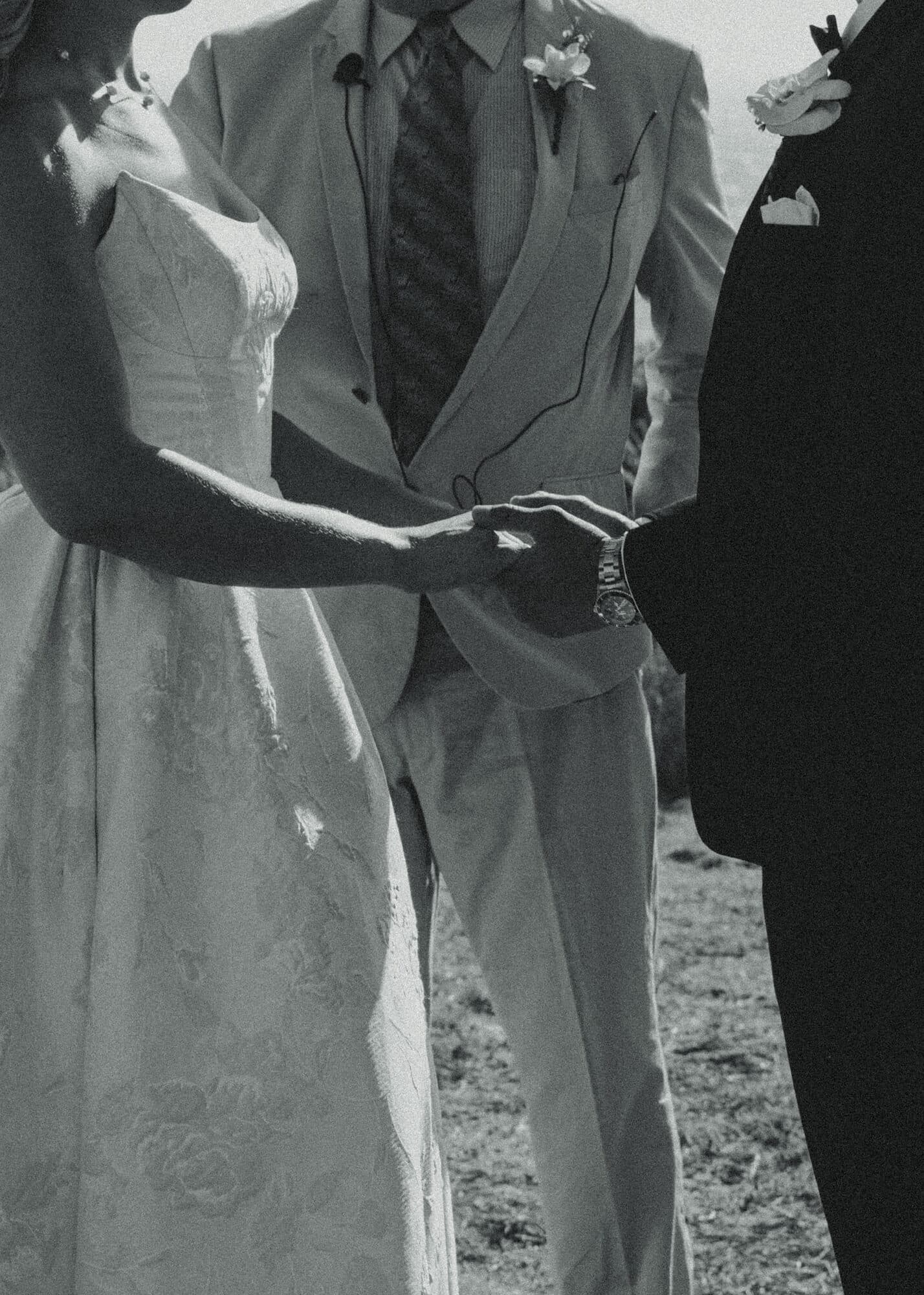 Ceremony on the bluff at The Sea Ranch
