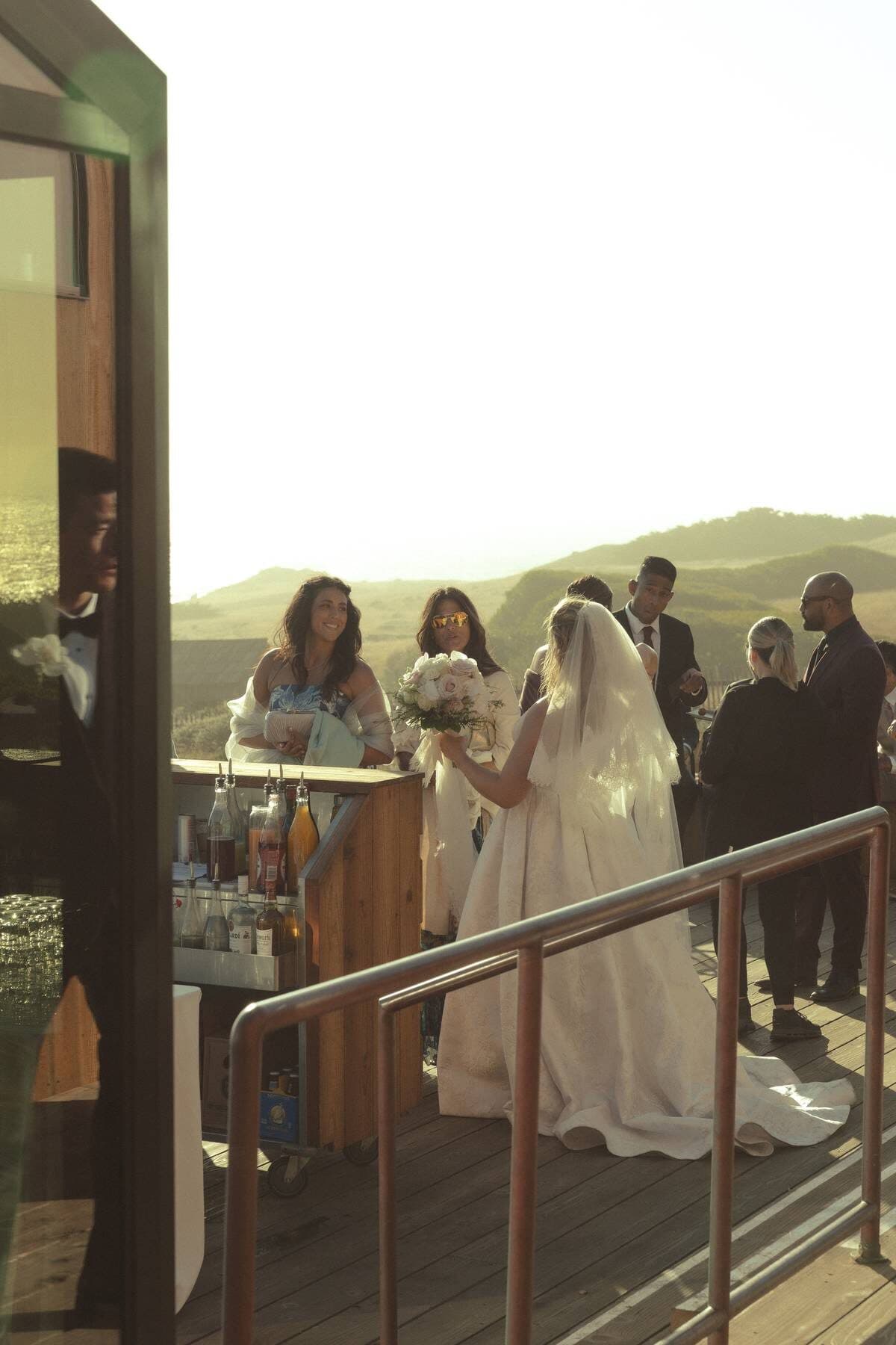 Wedding dinner at The Sea Ranch