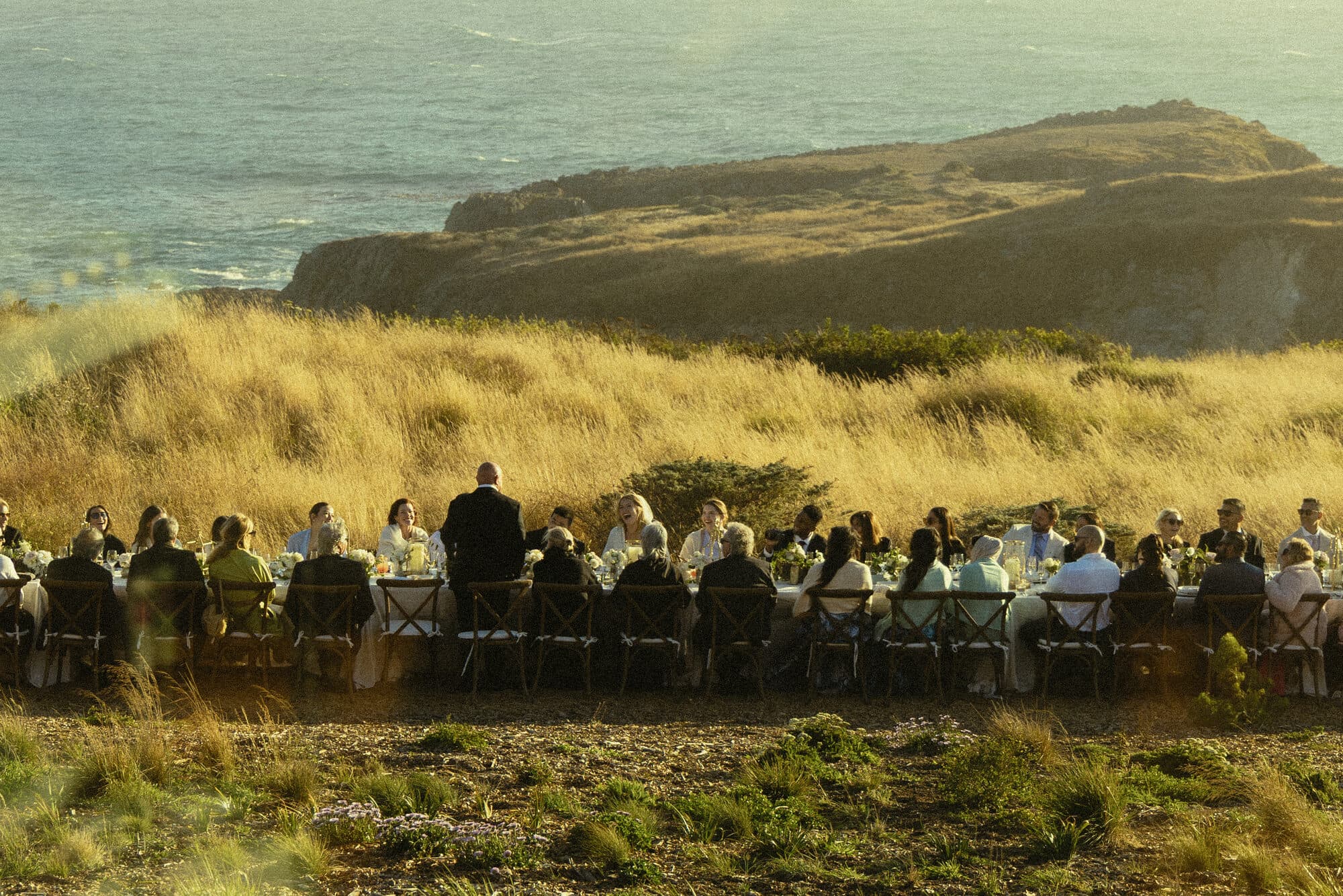 Wedding dinner at The Sea Ranch