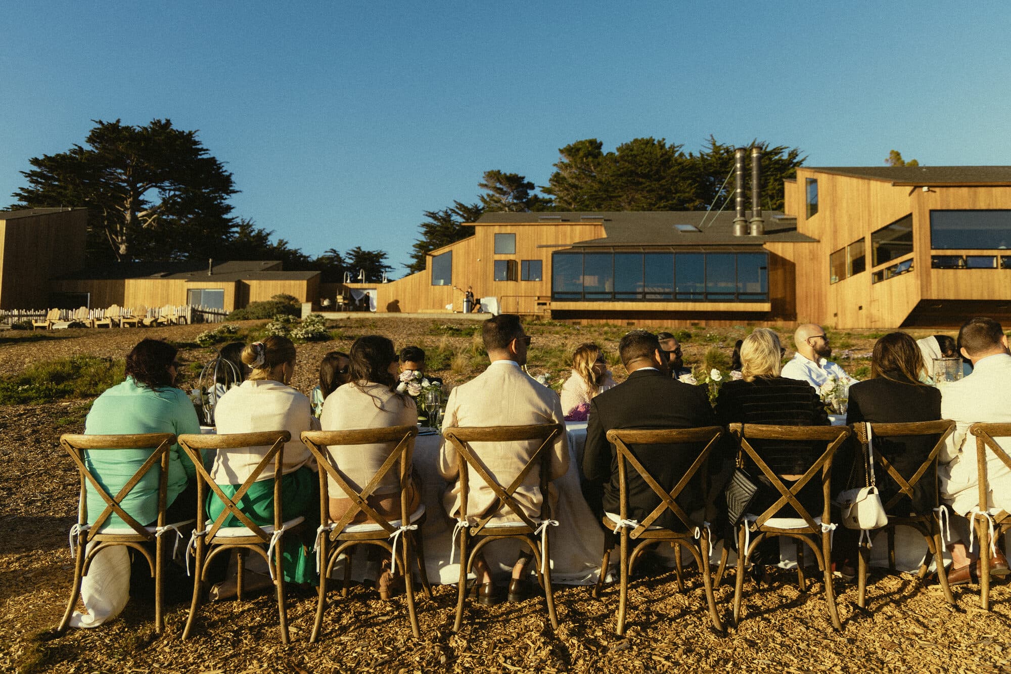Wedding dinner at The Sea Ranch