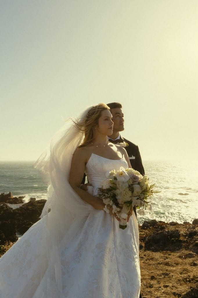 Golden hour portraits at The Sea Ranch