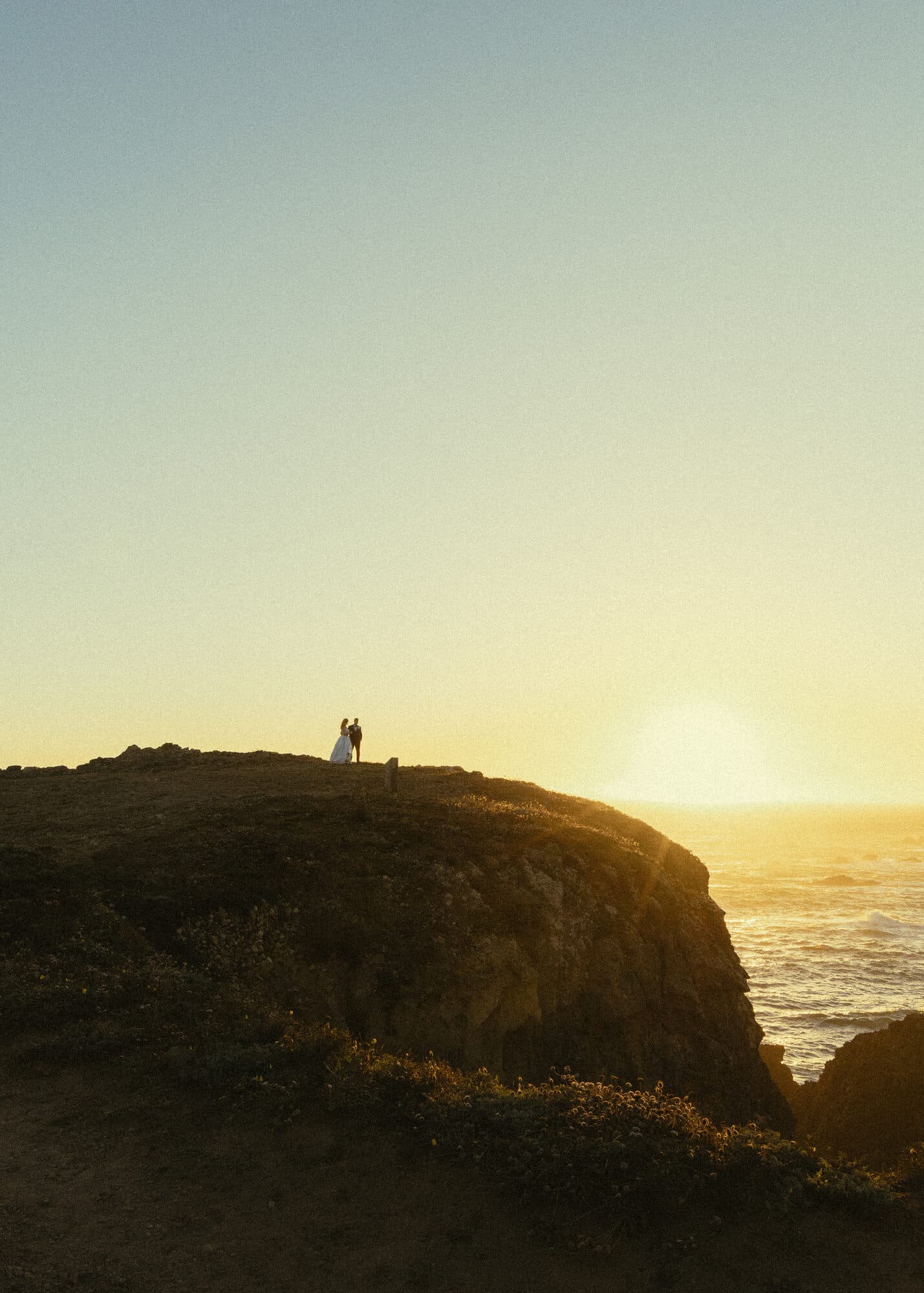 Golden hour portraits at The Sea Ranch